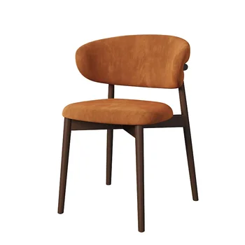 Medienos Kojos Dizaino Valgomojo Kėdės Patogios Pagalvėlės Ergonomiškas Laukia Laisvalaikio Kėdė Atlošo Makiažas Sillas De Comedor Baldai