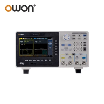 OWON XDG2030 2CH Savavališkai Signalo Generatorius Dažnis 30MHz 500MSa/s 14 bitų Vertikali Skiriamoji geba 7 colių LCD USB LAN AWG Įrankiai