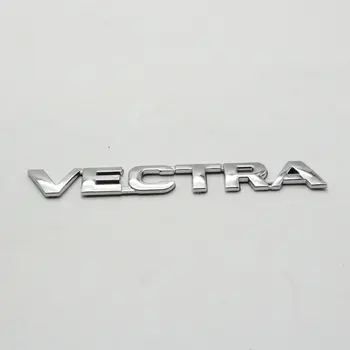 Dėl Vectra 3D Logotipas Ženklelis Laišką, Automobilių Galinis Kamieno Skaičių lipdukas logotipas