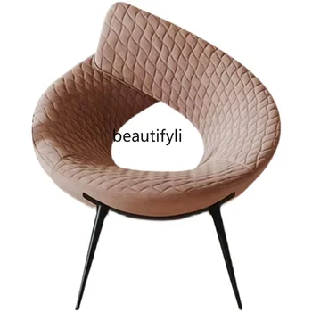 Paprasta-vietė Sofa-lova, Kėdės FRP turas Kėdė Rhombic Pusrutulio Formos Modernus Tingus Laisvalaikio Fotelis kėdės kambarį