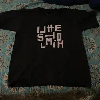 Elliott Smith Koncertas Tee 2003 m., perspausdinta t-shirt TE3111