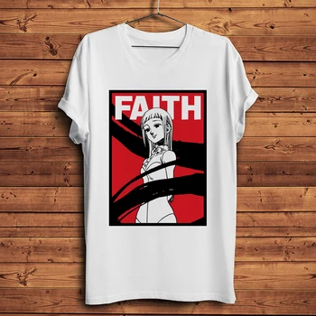 Dešimt Įsakymų, tikėjimo Melascula juokingas anime marškinėlius Vyrų Balti Laisvalaikio Marškinėliai Unisex 