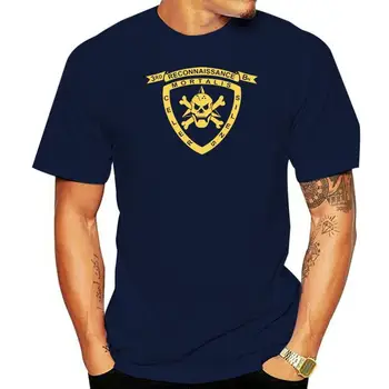Karšto pardavimo Marine Corps 3 Recon BN Stovykla Schwab Okinawa Recon Jack USMC NAUJA, T-shirt