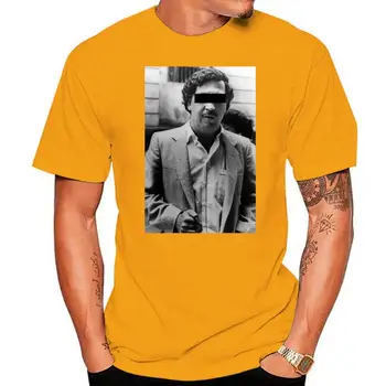 Escobar Marškinėliai Klasifikuojamos Pablo T-Shirt Spausdinti Vyrai Tee Marškinėliai Classic Vasaros Medvilnės, Trumpomis Rankovėmis Marškinėlius Streetwear