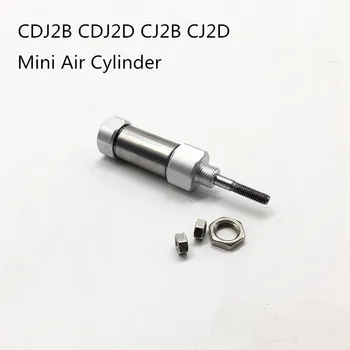 SMC Tipo Mini Pneumatinės Cilindrų CDJ2B16-5-B CDJ2B16-10-B CDJ2B16-15-B CDJ2B16-20-B