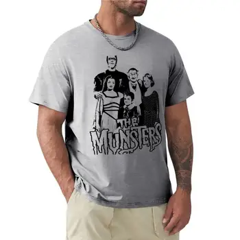 Į Munsters Šeimos T-Shirt sunkiasvoris t shirts estetinės drabužius custom t shirts Palaidinė mens grafinis t-shirts anime