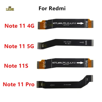 Nauja Redmi Pastaba 11S 11 4G 5G / 11 Pastaba Pro Pagrindinės plokštės Plokštės motininės Plokštės Prijungti USB Mokestis Flex Kabelis