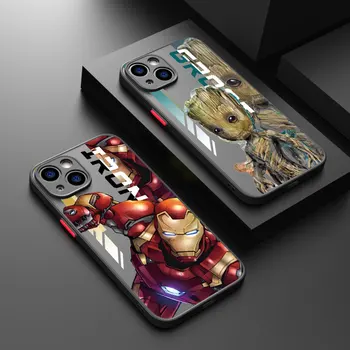 Marvel Spiderman Groot Telefoną Atveju Garbę X8 X30 9X Pro X9 8X 50 X7 70 5G 9A Prabanga Šarvai Atvejais Dangtis