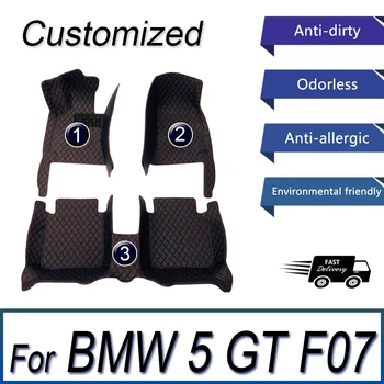 Automobilių kilimėliai BMW 5 GT F07 535i 528i（Penkios vietos）2014 m. 2015 m. 2016 m. 2017 Auto Pagalvėlės Automobilių Kilimų Padengti Interjero Priedai
