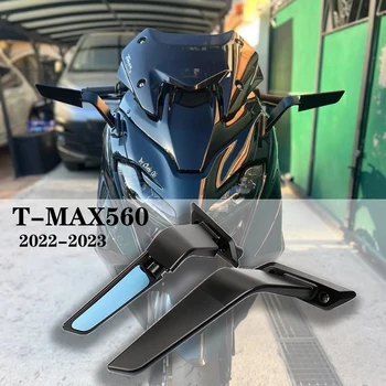 Motociklo Galinio vaizdo Veidrodėliai Reguliuojami Veidrodėliai atsarginės Dalys YAMAHA T-MAX560 TMAX560 TMAX 560 2022 2023