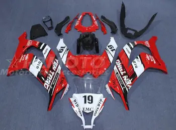 Naujas ABS Purvasargiai Rinkiniai Tinka Kawasaki ZX-10R ZX10R 2011 2012 2013 2014 2015 11 12 13 14 15 Kėbulo Nustatyti Raudona Balta