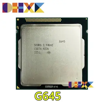 Nemokamas Pristatymas Intel Pentium G645 3M Cache 2.9 GHz L3=3M LGA 1155 TDP 65W desktop CPU procesorius