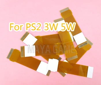 50pcs Juostelės Kabelis Lazerio Lęšis PS2 3W 5W 30000 50000 Riebalų Flex Ryšio SCPH Priedų Pakeitimo PS Playstation 2
