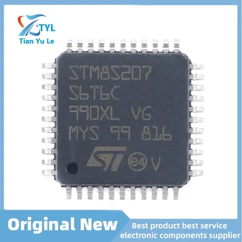 Naujas originalus STM8S207S6T6C LQFP-44 24MHz/32KB flash memory/8-bitų mikrovaldiklis MCU