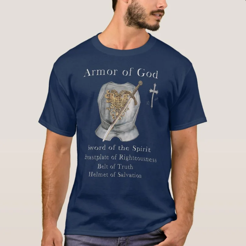 Apibrėžimas Dievo Šarvai . Krikščionių Kariai Dovana T-Shirt Naujas 100% Medvilnės O-Kaklo trumpomis Rankovėmis Vasaros Atsitiktinis Vyrai T-shirt