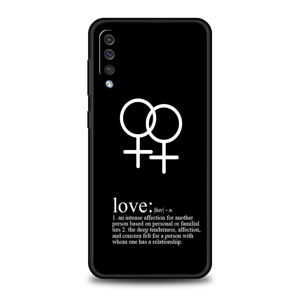 Gėjų, Lesbiečių LGBT Vaivorykštė Pasididžiavimas MENO Telefono dėklas Samsung Galaxy A24 A13 A53 A73 A22 A33 A12 A02 A03 A05 A70 A50 A10 A20 Shell
