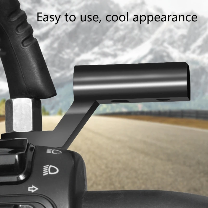 Motociklo Galinio Vaizdo Veidrodis Expander Laikiklis Iš Aliuminio-Universalus Adapteris Turėtojas