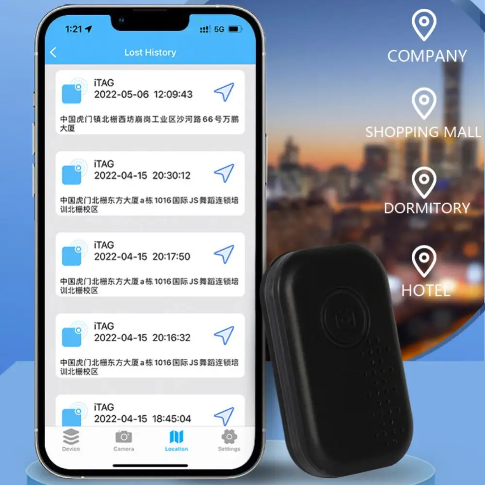 Smart Tracker Anti-loss Prietaiso Mobiliojo Telefono Stebėjimo Du-taip, Signalizacijos Nuotolinio Valdymo Laikmatis Smart Locator Kindelf App